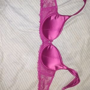 Adore me satin and lace style bra